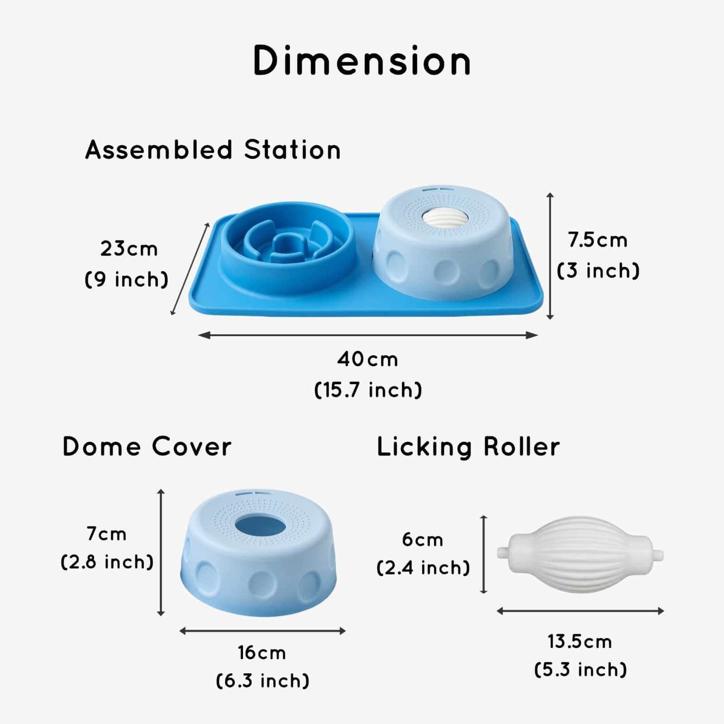 2-in-1 Slow Feed Mealtime Station